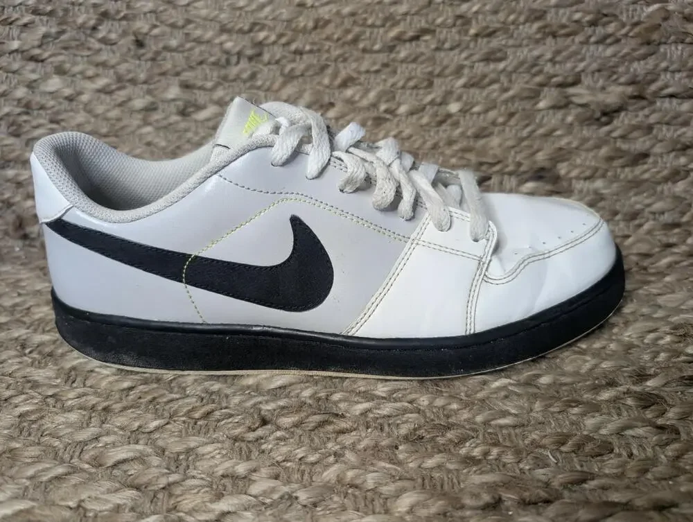 Rare! Nike Backboard 'White Black Hot Lime Athletic Sneakers Size 10